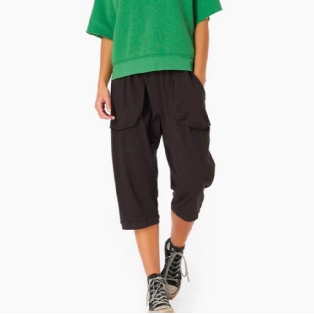 Xirena Luck Jersey Pant Malibu Nights Capri Casual Jogger Sz XS
